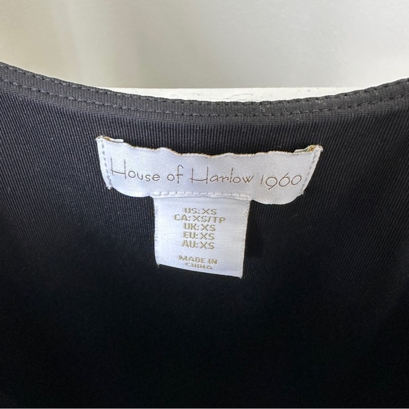 House of Harlow 1960 Black Sleeveless Sheath Dress - Picture 5 of 8